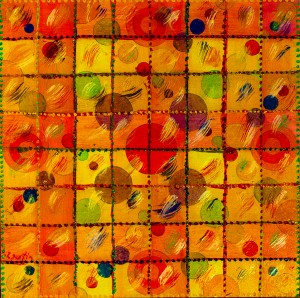 ABSTRACT LINES CIRCLES DOTS 13
